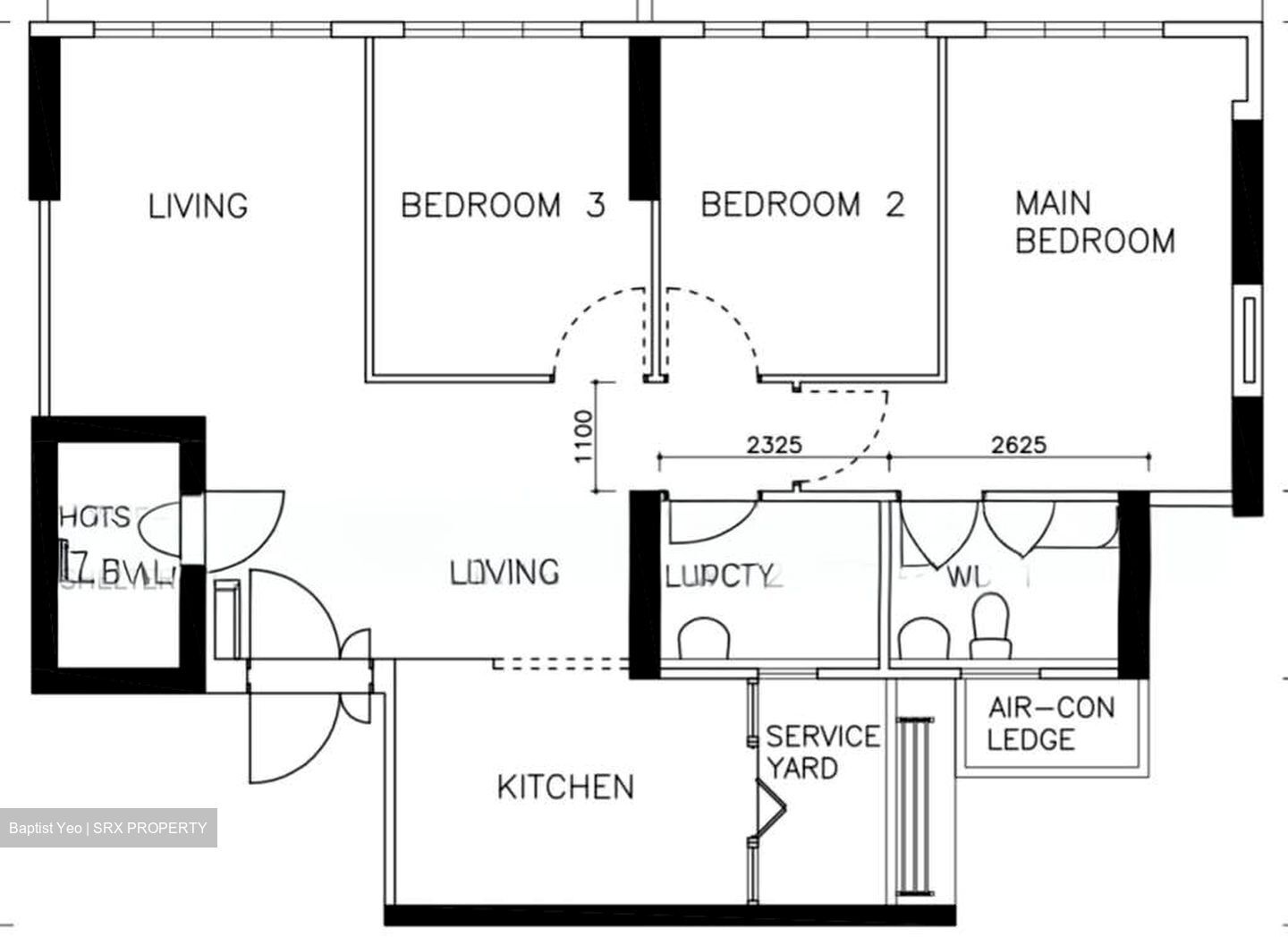 Blk 26A Saint George's Towers (Kallang/Whampoa), HDB 4 Rooms #559182861